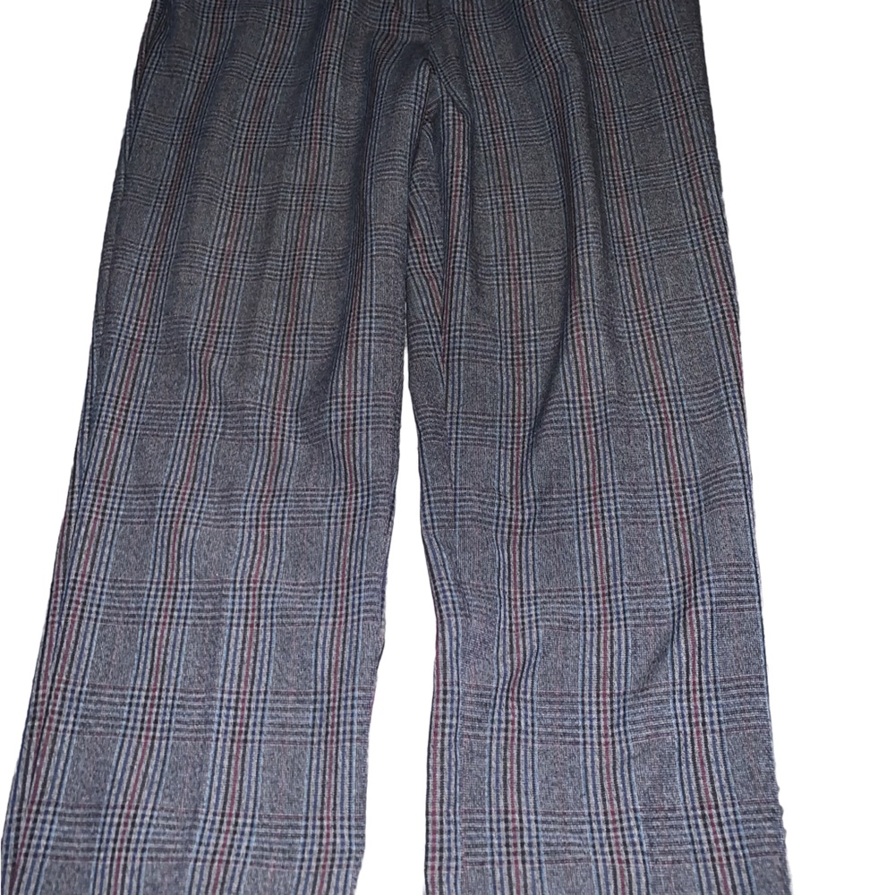 Avenue Women's Multicolor Plaid Pants 20